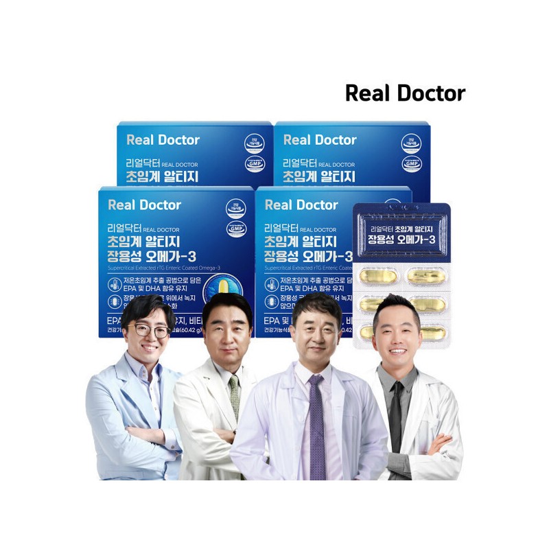 formulaReal Doctor Supercritical Altige enteric-coated Omega 3 60 capsules (4