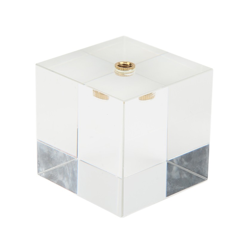 Photography Prism Crystal with 1/4 Thread Optical Glass Prism Camera
