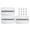 3PCS 304 Stainless Steel Cooler Hinges, Cooler Hinges & Screws