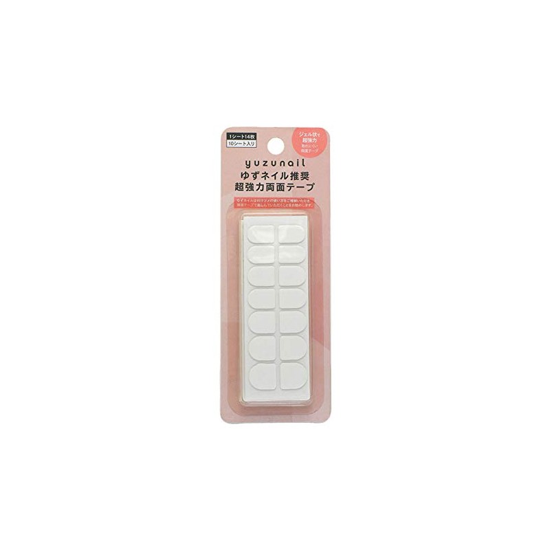 Yuzu Nail Recommended Super Strong Double-Sided Tape, 140 Pieces (x