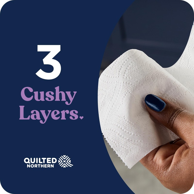 Quilted Northern Ultra Plush Toilet Paper, 24 Mega Rolls =