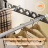 Vueinrg Wall Clothes Hook, Foldable Clothes Rack, Clothes Hook, 180°