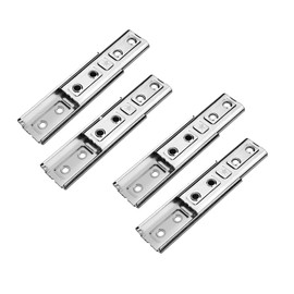 DBTHTSK Sofa Latch,Bed Replacement Parts,Heavy Duty Connector Bracket Interlocking Tapered Hardware Accessories Furniture Connector for Furniture, Sofa, Bed (4 Pairs)