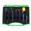 Shars 1/2" Indexable Carbide Turning Tool 7 Pcs Set in Fitted Case 404-2890 S]