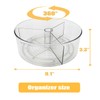 LAMIVEENLA Drink Packet Organizer 360°Rotating - Water drink Packet Holder