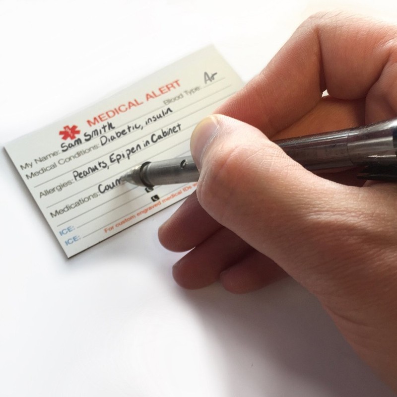 My Identity Doctor - 3 Medical Alert ID Magnets