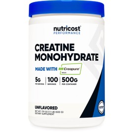 Nutricost Creapure® Creatine Monohydrate 500 Grams