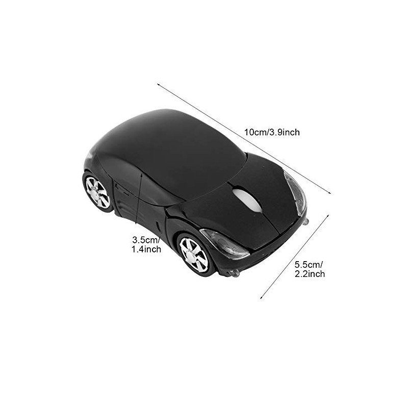 Wendry Wireless Mouse, Ultra-Thin 2.4GP Wireless Bluetooth Mouse óptico Mute