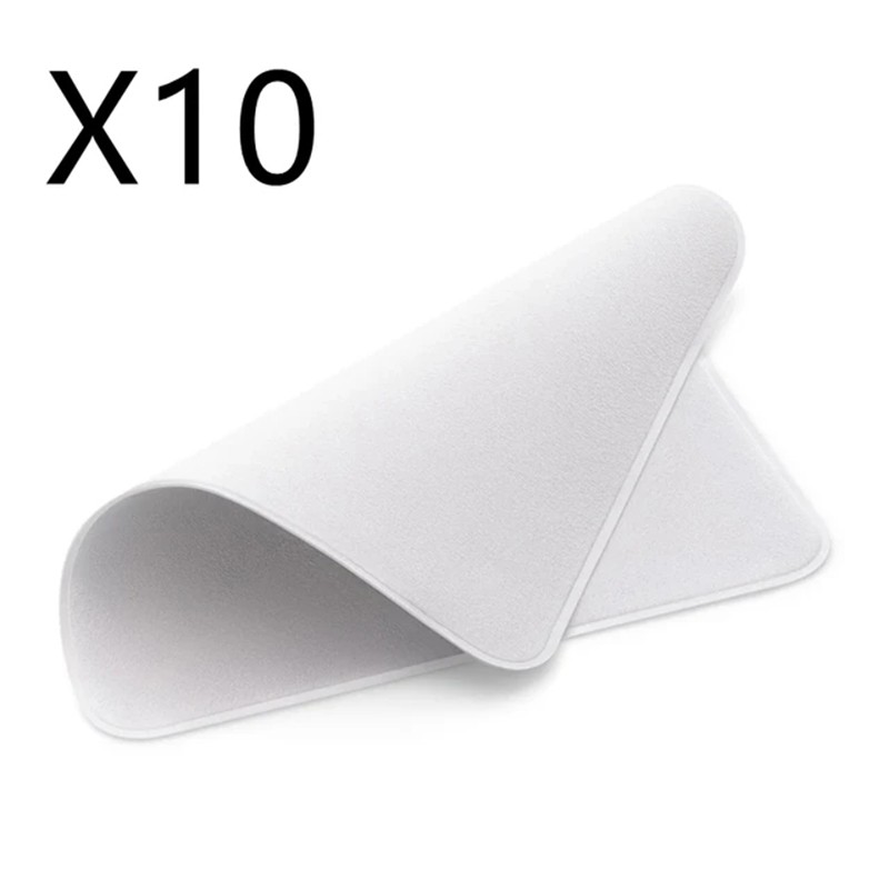 Microfiber Polishing Cloth for Screens & Eyeglasses – Reusable Double-Layer