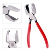Hilitchi 8" Steel Drop Jaw Glass Pliers Glass Cutting Pliers