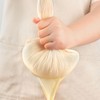 Kichvoe Unbleached Cotton Cheesecloth 12pcs Fabric Reusable Fine Mesh Cloth