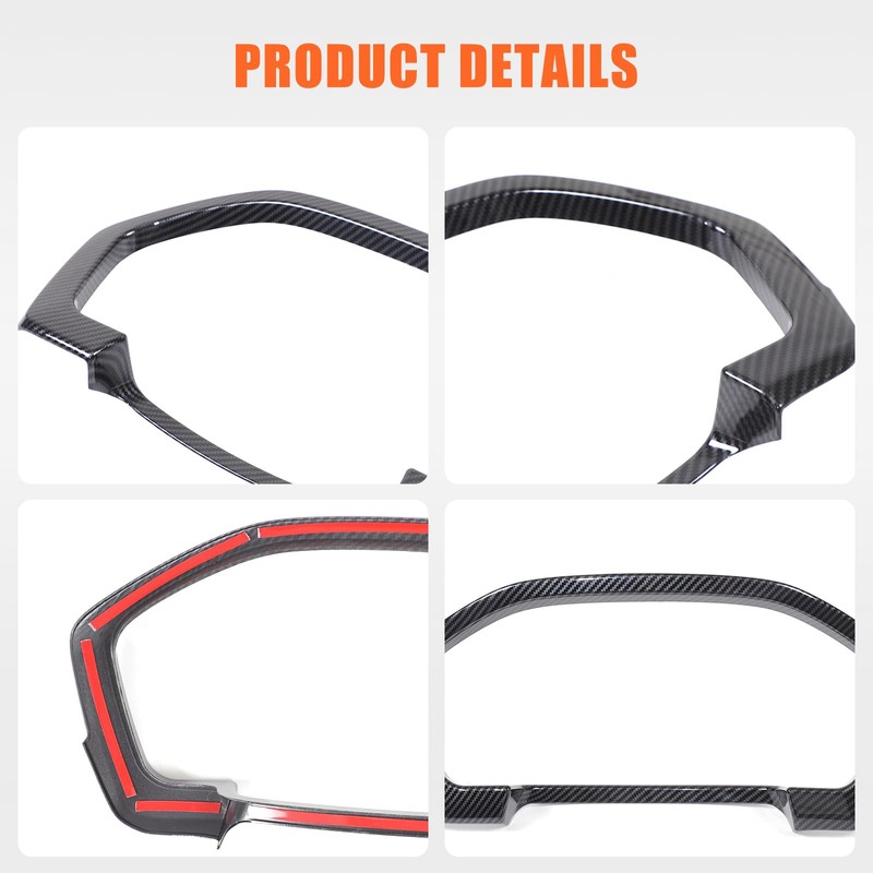 HIRUFAIT Dashboard Meter Panel Frame Trim for Honda Pilot 2023