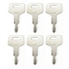 BODYA 6 x Construction Machinery Keys for Takeuchi Key H806