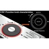 Alarm Clock Radio with Bluetooth Speaker, FM Radio, Dual Alarm