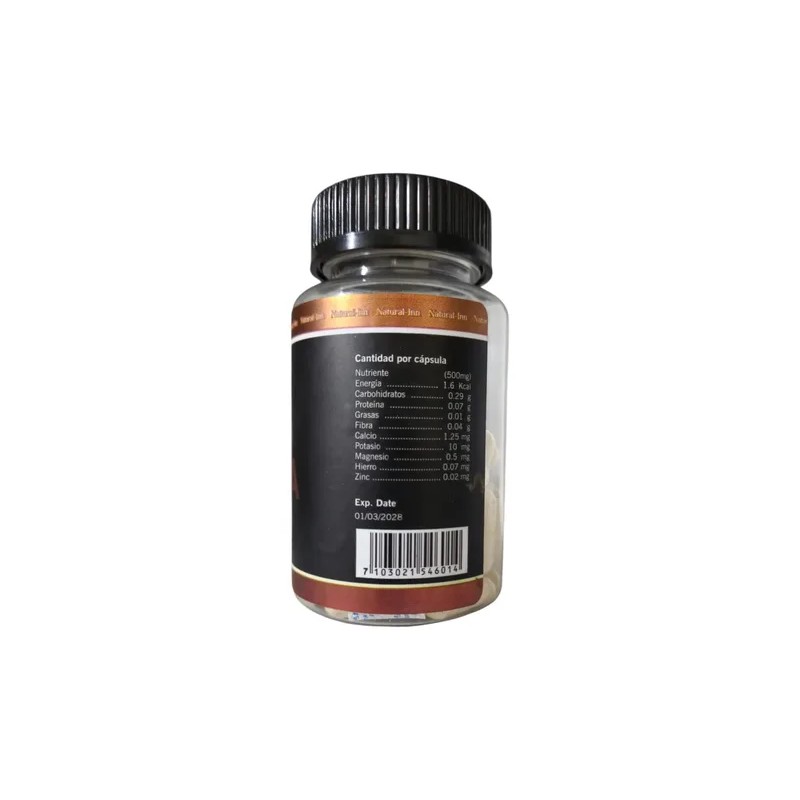 Maca Negra Natural-inn 60 Cápsulas 500mg Suplemento