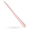 MUSROD 9" Rose Gold Metal Letter Opener with Minimalist Design,