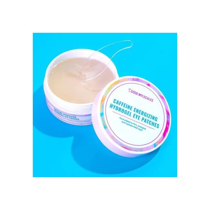 Parches Hidrogel Cafeína Good Molecules Contorno Ojos Energizantes