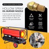 Qblahip New .75gph-80A Hollow Oil Burner Nozzle Replacement for Delavan