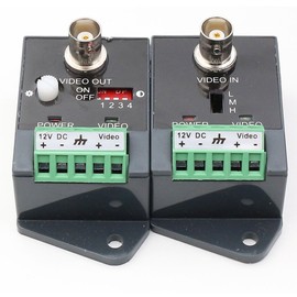 ANHAN Active video balun UTP Video Transceiver With HD-CVI-TVI-AHD-CVBS Effective Distance 1800M 1 Pack