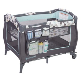 Baby Trend Trend-E Nursery Center® Playard, Doodle Dots