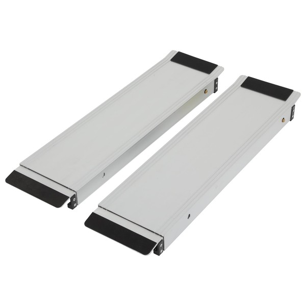 FINDAUTO Wheelchair Ramp 4FT Non-Skid Threshold Ramp for wheelchairs and