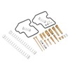 30pcs Motorcycle Carburetor Repair Kit Replacement for Kawasaki Brute Force