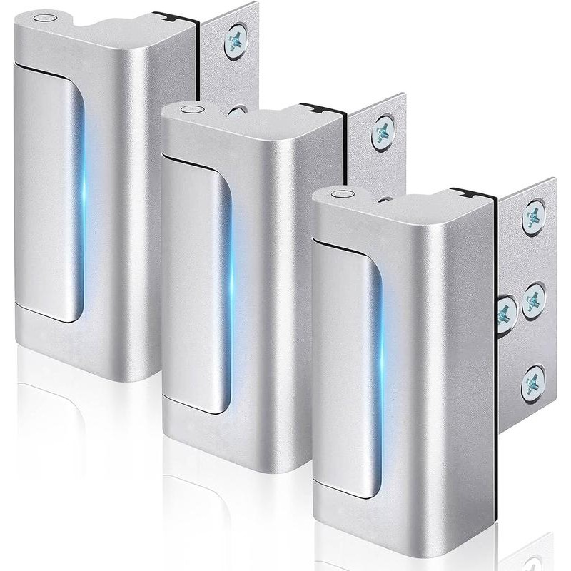 Home Security Door Reinforcement Lock 3 Pack Door Security Lock