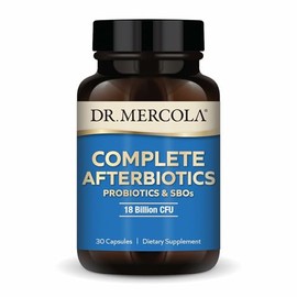 Dr. Mercola Complete Afterbiotics Suplemento dietético (18 mil millones de CFU), 30 cápsulas (30 porciones), apoya la salud intestinal*, sin OMG, sin soja, sin gluten