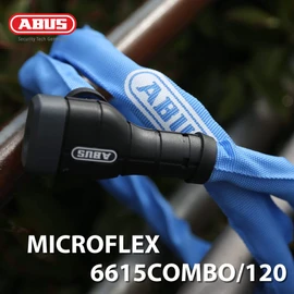 ABUS MICRO FLEX 6615K 6615K 120cm Reliable German Brand, Bicycle Key, Armored Cable, 3 Colors, Road Bike, Cross Bike, Key, Anti-Theft
