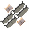 Caltric Front And Rear Brake Pads for Yamaha XVS1100 V-Star