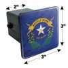 Graphics and More Rustic Distressed Nevada State Flag Tow Trailer