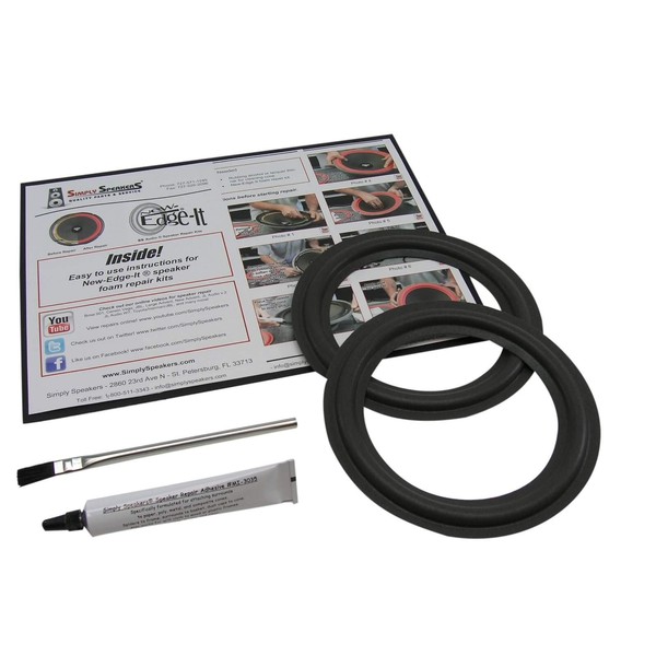 Cerwin Vega E-76C 6.5 Inch Foam Speaker Repair Kit FSK-6.5