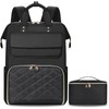 BERTASCHE Lunch Backpack for Women, 17.3 Inch Laptop Backpack with