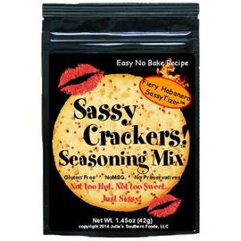 Sassy Crackers Seasoning Mix Fiery Habanero
