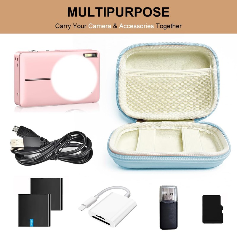 1 x digital camera bag, suitable for cameras, small camera