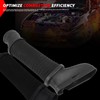 Bomunik 2 PCS Air Cleaner intake Duct Hose Pair LH