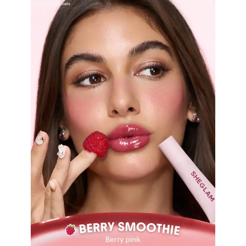 Brillo Labial Hidratante Sheglam Crystal Glaze Berry Smoothie