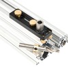 TOOLCOOL Aluminum Profile Drill Guide Access Hole Drill Jig For