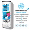Positive Hydration Berry Bliss | 12-oz Cans (12-Pack) | Zero-Calorie