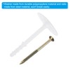 PATIKIL 102mm Perforated Insulation Pins, 50 Pack Insulating Nails Wall
