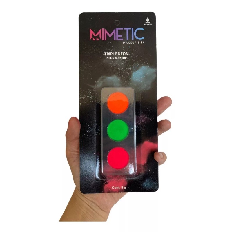 Mimetic Makeup & FX Kit 2 Pzs Maquillaje Base De