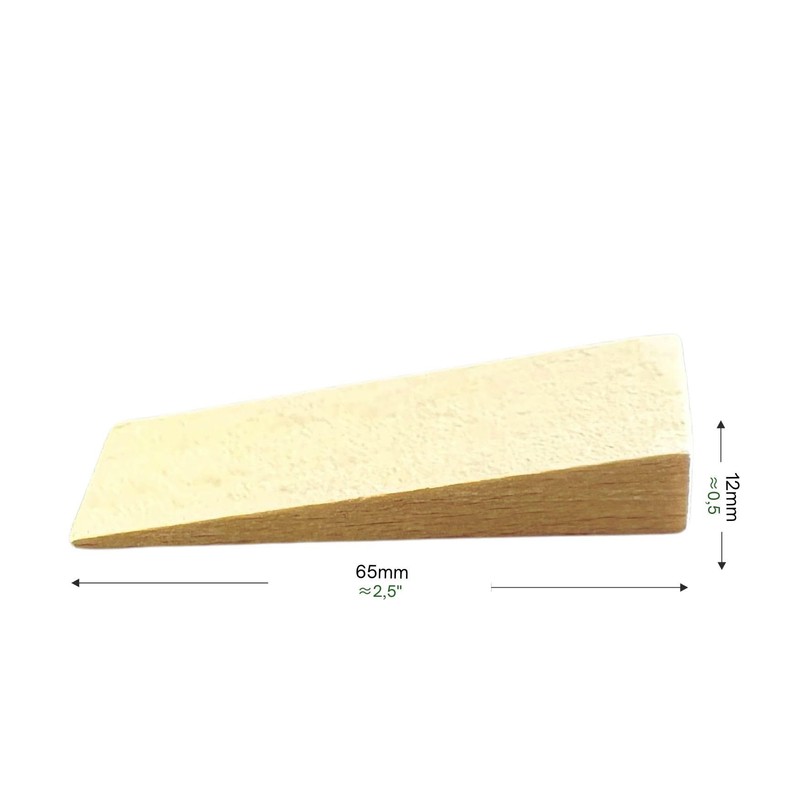 Tolux Wooden Wedges, Hardwood Wedge, Beech Wood Wedge, Wooden Doorstop,