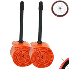 2PCS TPU Inner Tubes for Road Bike,700C Bicycle Tubes Fit 700x23/25/28/30/32C Tyres,Lightweight Replacement Bike Inner Tubes,Bicycle Inner Tube