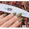 Set of 6 Nail Files Half Moon Professional Emery Boards