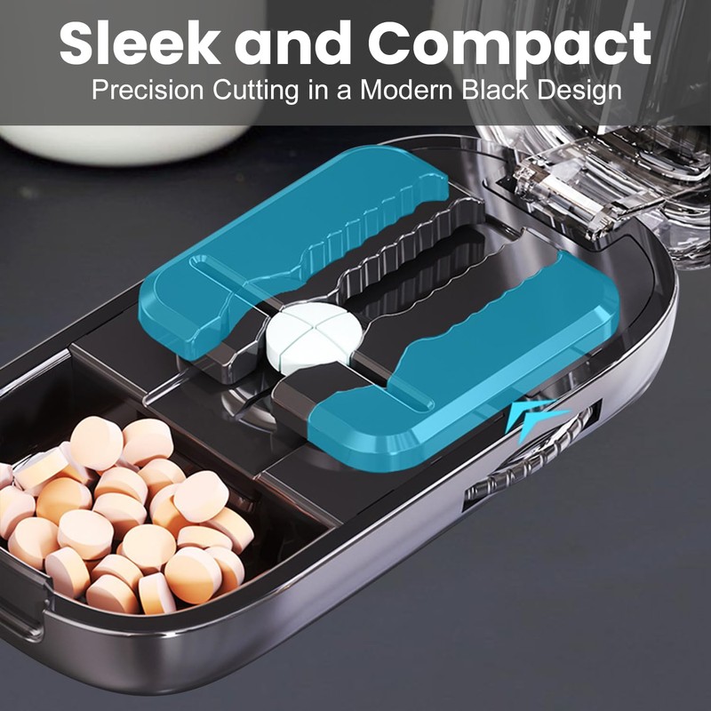 Multiple Pill Cutter, Adjustable Tablet Cutter for Pills Precise Pill