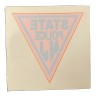 NJ State Police Window Decal