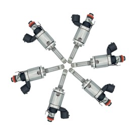 JESBEN 16450-R9P-A01 6pcs Fuel Injectors 6 Holes Replacement for Acura MDX RLX 3.5L 2014-2020 TLX 3.5L 2015-2020 16450R9PA01