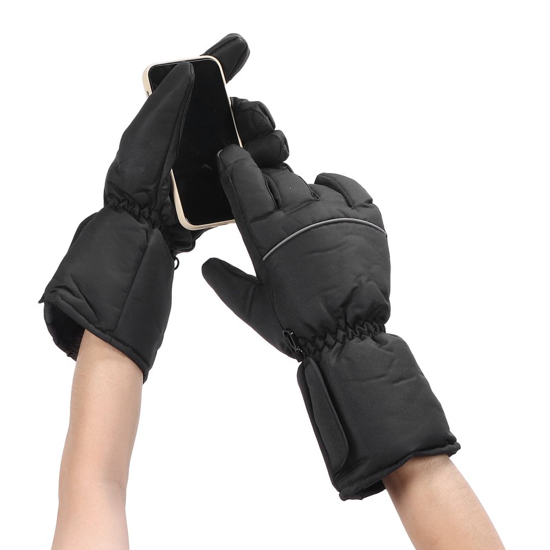 Electric Heating Gloves Touchscreen Warm Heated Gloves Battery Powered Heating