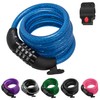 Lumintrail Combination Bike Lock Cable for Bike Accessories - 4ft