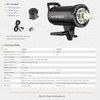 Godox SK400II Strobe Flash Light 400Ws with Standard Reflector, GN65